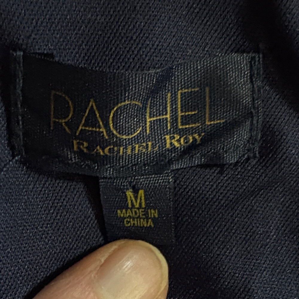 RACHEL Rachel Roy Strapless Navy Dress - Picture 6 of 7